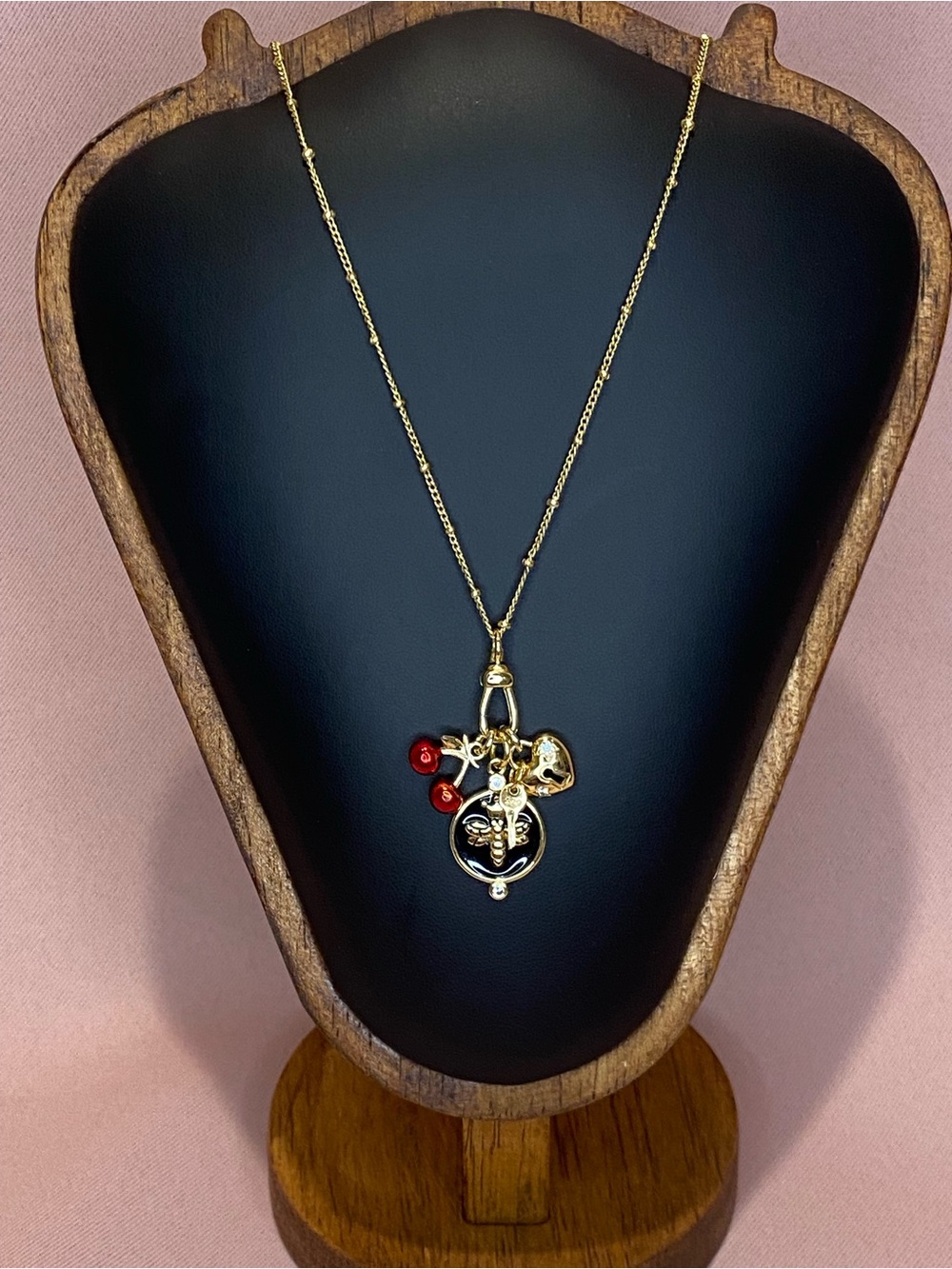 Gold Filled Charm Necklace